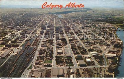 Calgary Aerial view