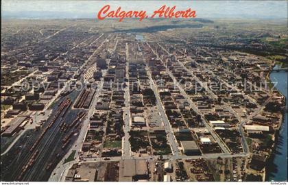 Calgary Aerial view