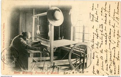 Canada Home Weaving 1905 St Hyacinthe to St Louis