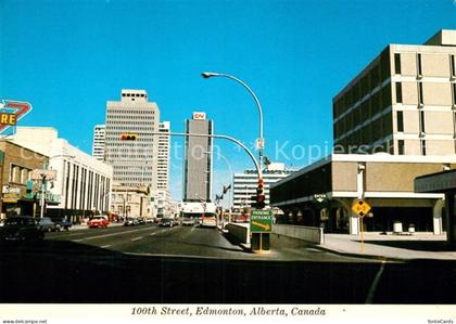 Edmonton Alberta 100th Street