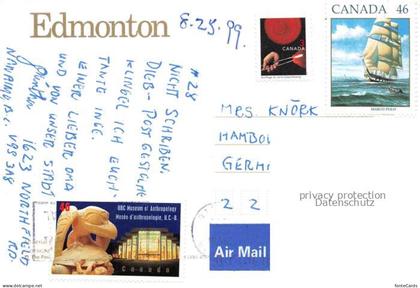 Edmonton Alberta Canada Fliegeraufnahme