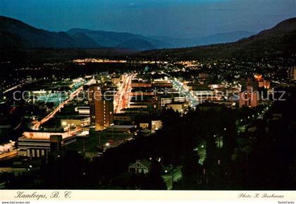 Kamloops Panoramic view at night