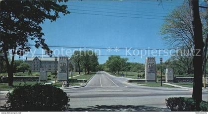 London Ontario University of Western Ontario Eingang