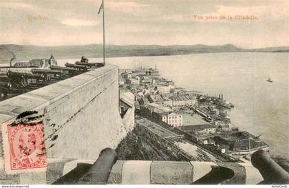 Quebec Canada Vue prise de la Citadelle