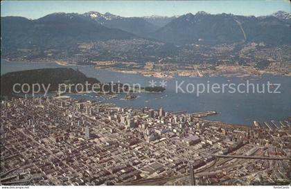 Vancouver British Columbia Luftaufnahme