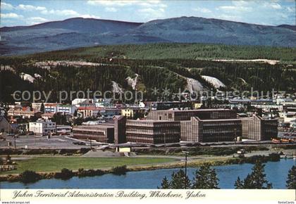 Whitehorse Yukon Territory Yukon Territorial Administration Building Yukon River