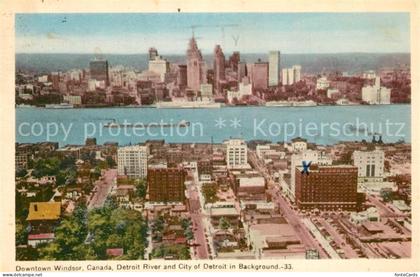 Windsor Ontario Detroit River City of Detroit