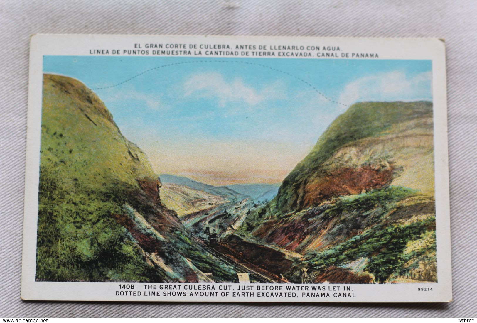 Canal de Panama, el gran corte de Culebra, Panama