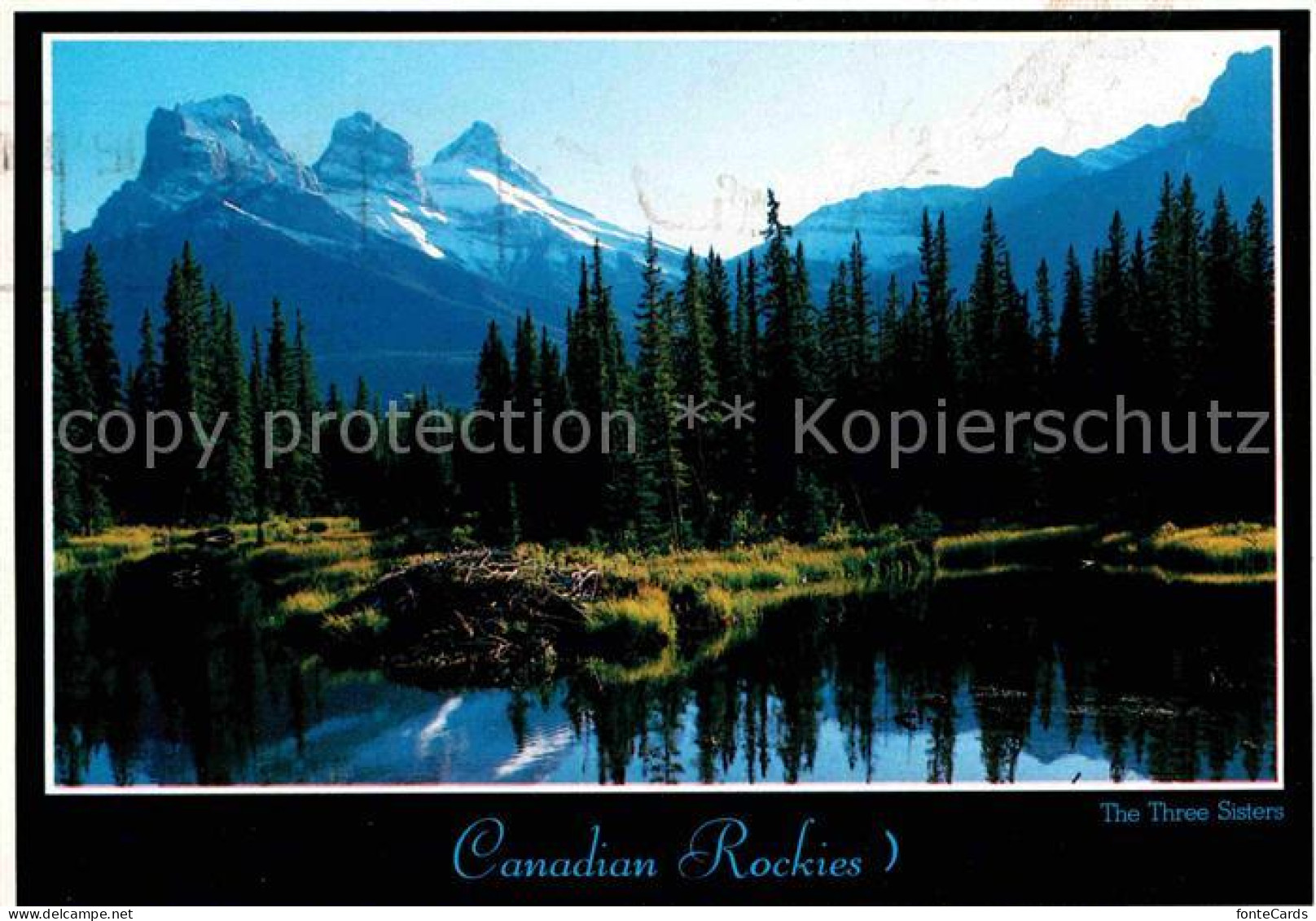 Canmore Canadian Rockies Rocky Mountains Natur Landschaft