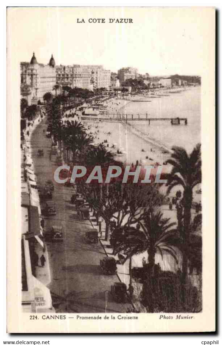 cannes - Promenade de la Croisette - CPA