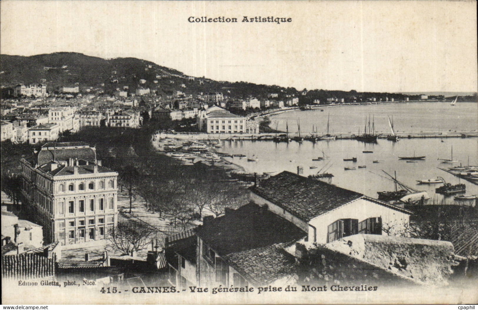 Cannes - Vue Generale - CPA