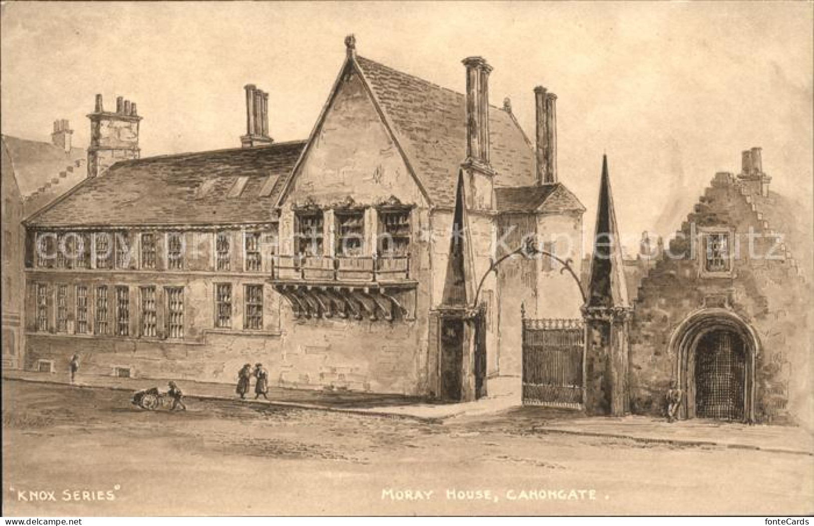 Canongate Moray House Knox Series Kuenstlerkarte