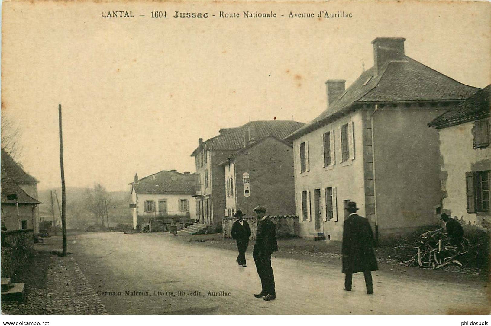 CANTAL  JUSSAC  avenue d'Aurillac