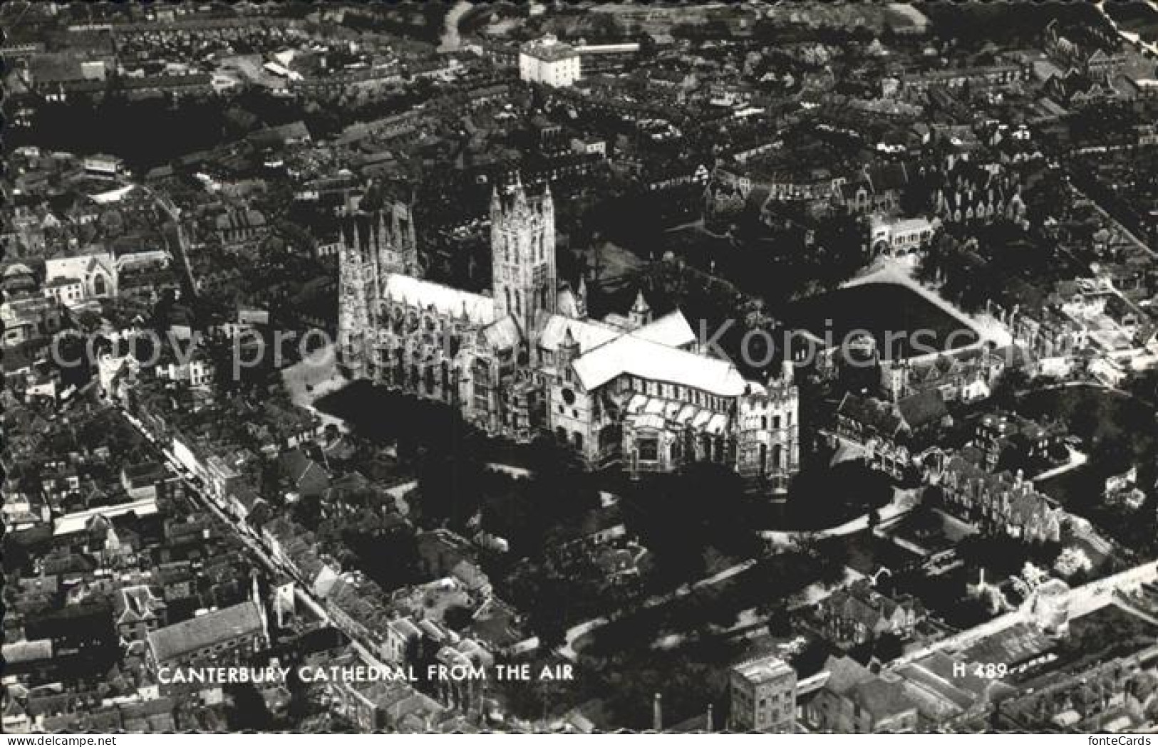 Canterbury New Hampshire Fliegeraufnahme Kathetrale