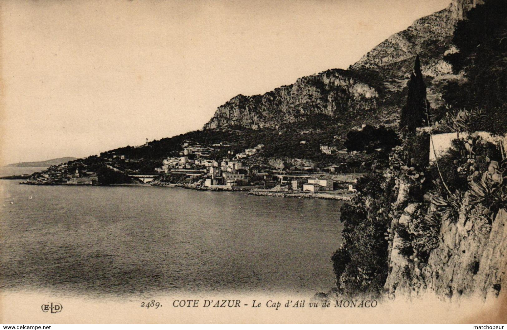 CAP D'AIL - 06 - Le Cap d'Ail vu de Monaco