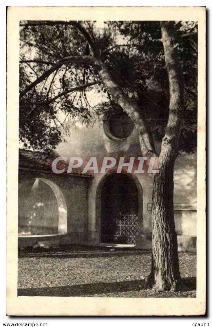 Cap d'Antibes CPA Notre Dame de la Garoupe Entree de la chapelle