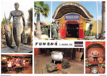 CPSM Capo Verde-Tunana-Santa Maria-Sal-Multivues-RARE    L3561