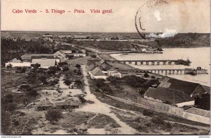 S24138 cpa Afrique - Cap Vert - Cabo Verde - S. Thiago - praia ..;