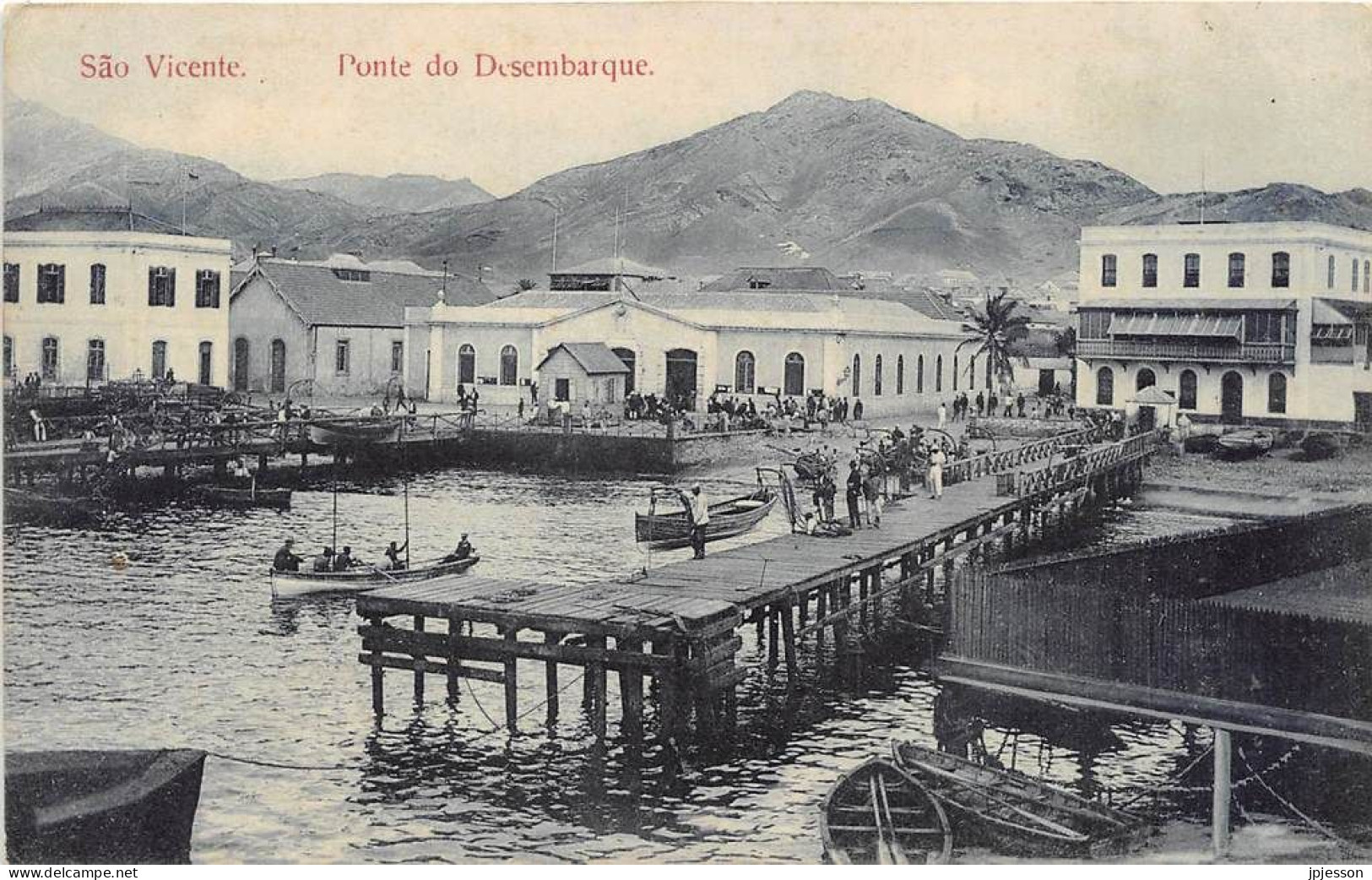 CAP-VERT - CABO VERDE - SAO VICENTE - PONTE DO DESEMBARQUE
