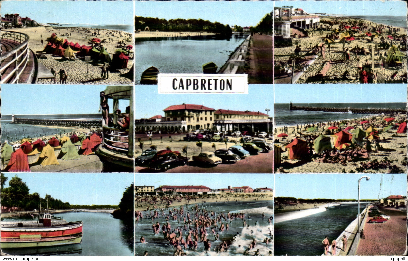 Capbreton sur Mer - Souvenir - CPA