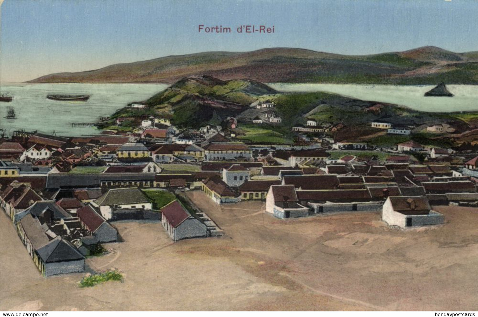 cape verde, MINDELO,  Fortim d'El-Rei (1910s) Postcard