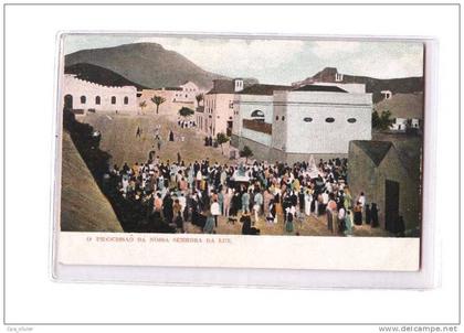 CAP VERT Procession, Procissao da Nossa Senhora da Luz, colorisée, ed Thornton 4000, 191?