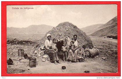 CPA: Cap Vert - Cabo Verde - Cubata de Indigenas