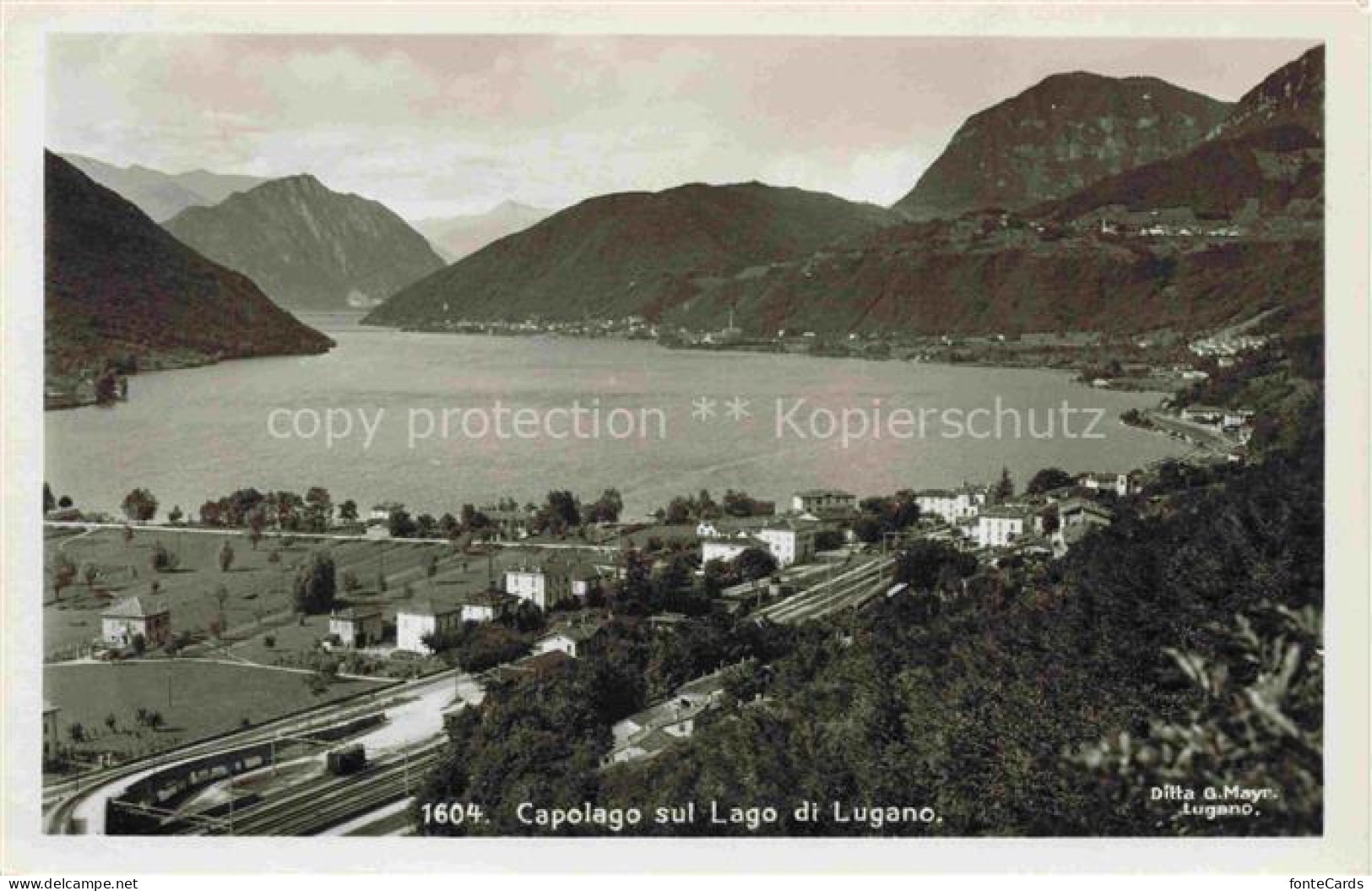 Capolago Mendrisio TI sul Lago di Lugano