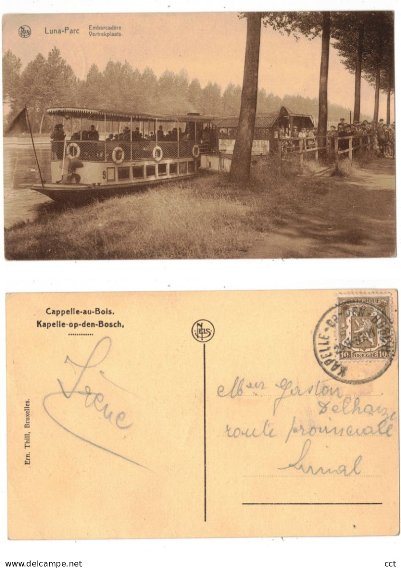 Cappelle-au-Bois   Kapelle-op-den-Bos   Embarcadère Vertrekplaats
