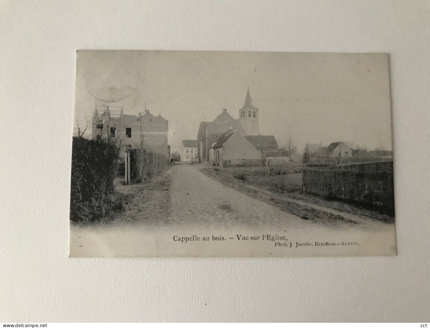 Cappelle au Bois  Kapelle-op-den-Bos   Vue sur l'Eglise   Phot J Jacobs Berchem - Anvers