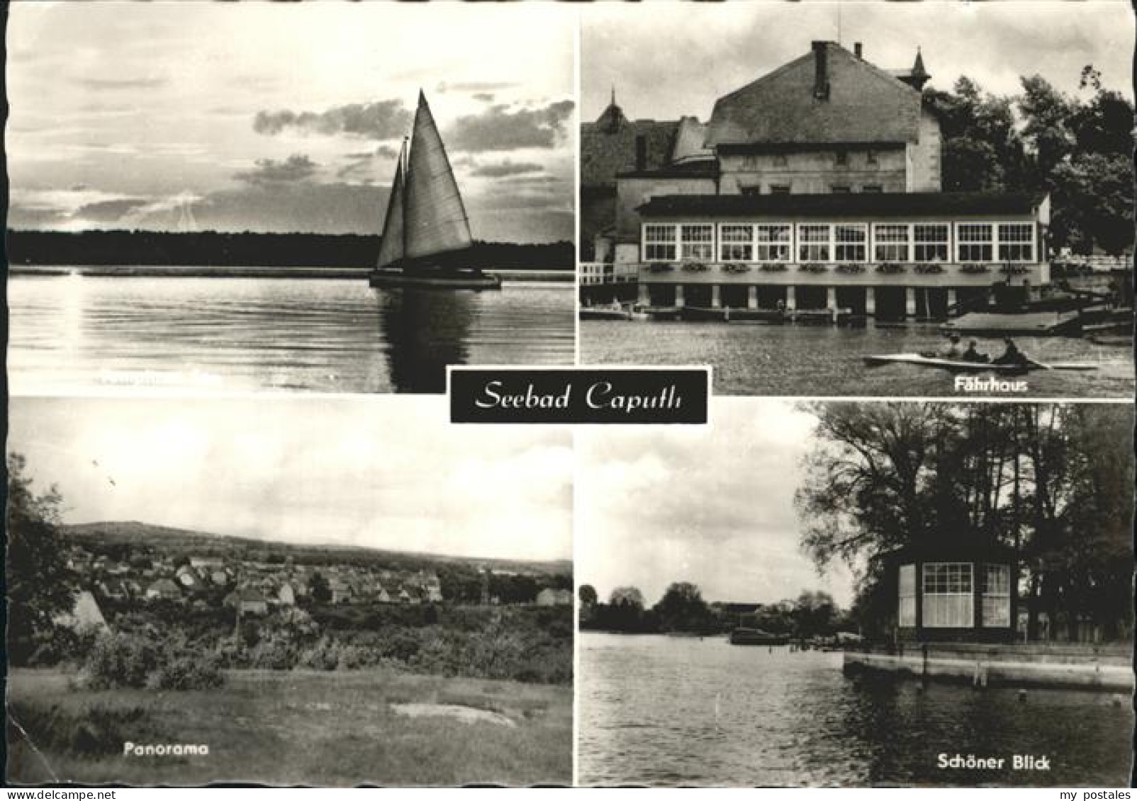 Caputh Faehrhaus Segelboot