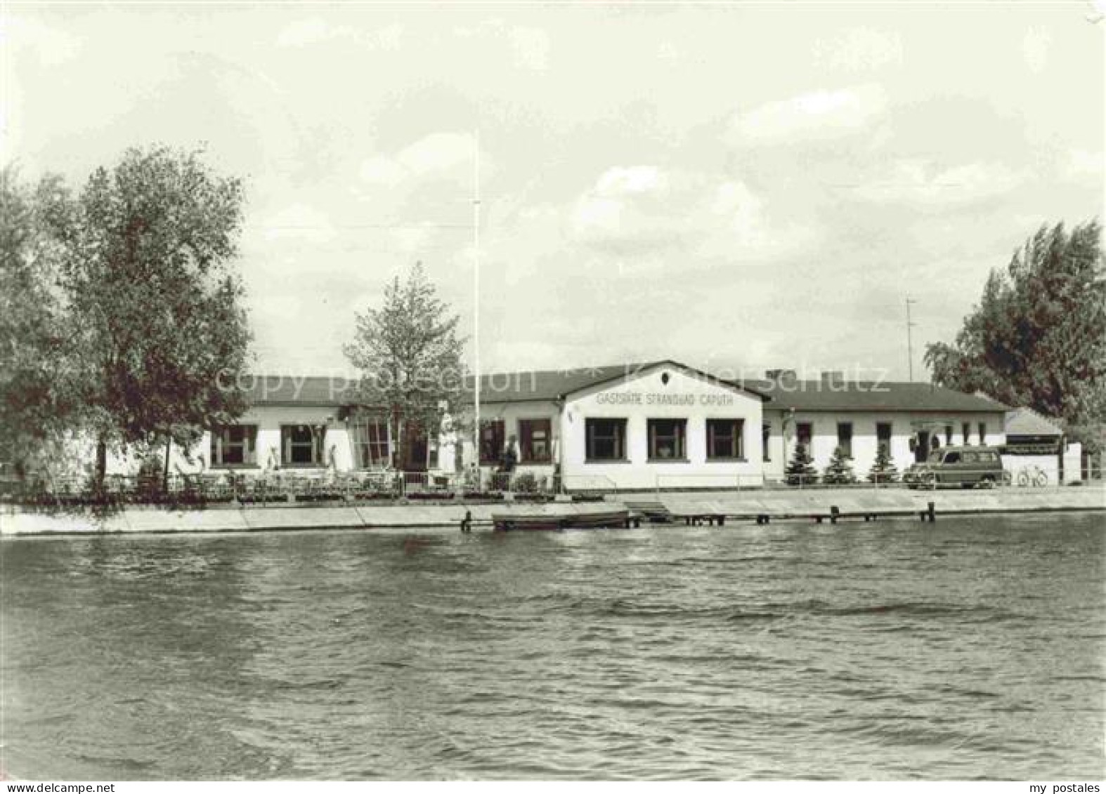 Caputh Schwielowsee Gaststaette Strandbad
