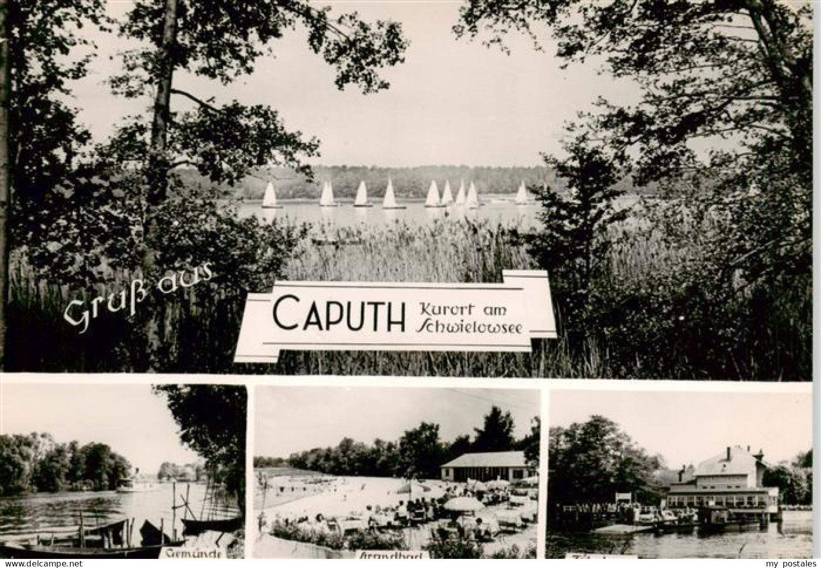 Caputh Schwielowsee Havelpartie Gemuende Strandbad Restaurant