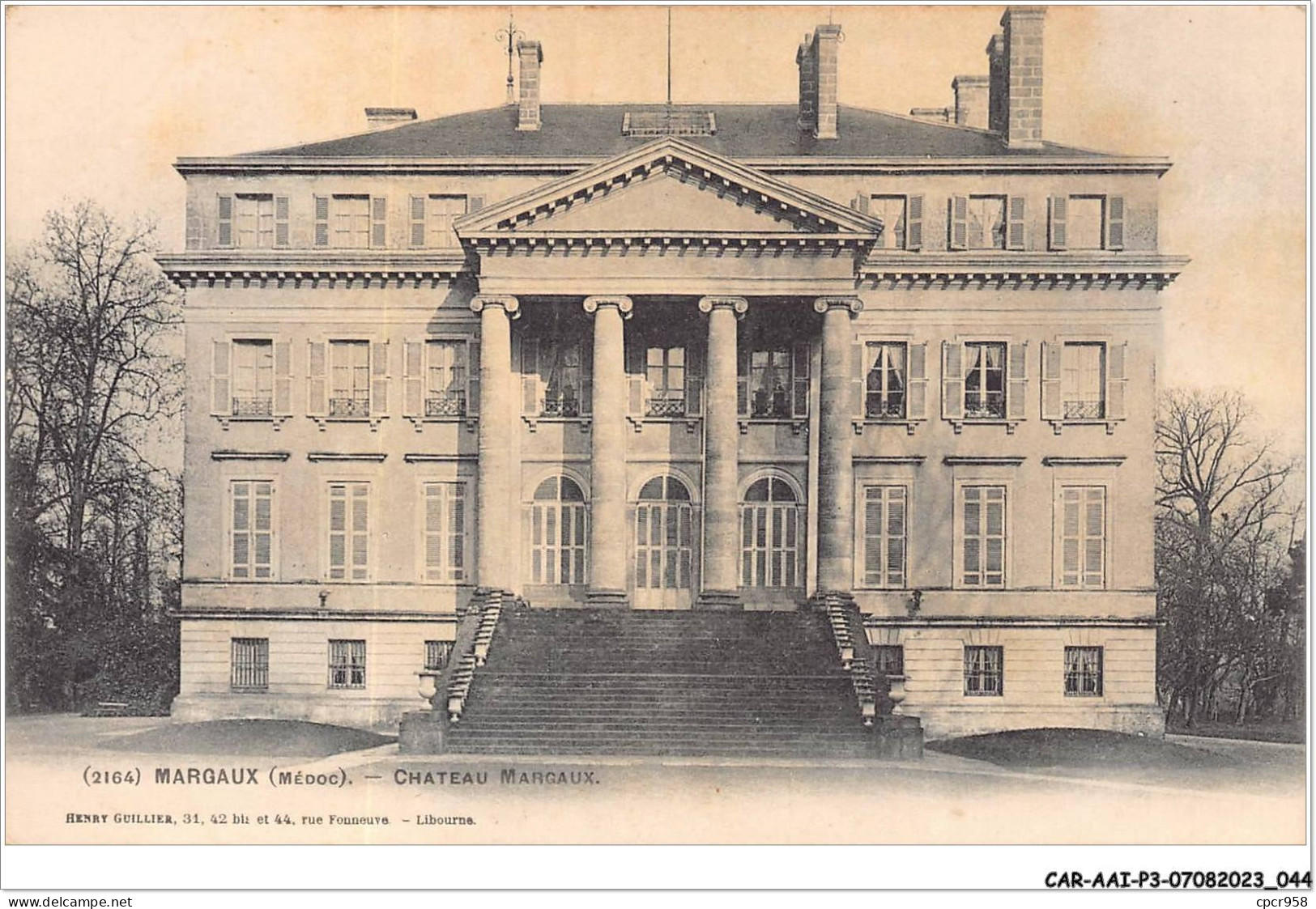 CAR-AAIP3-33-0214 - MARGAUX - Chateau Margaux