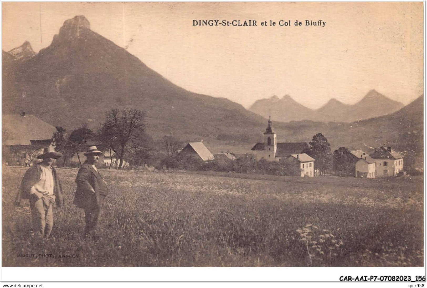 CAR-AAIP7-74-0635 - DINGY SAINT CLAIR - Le col de Bluffy