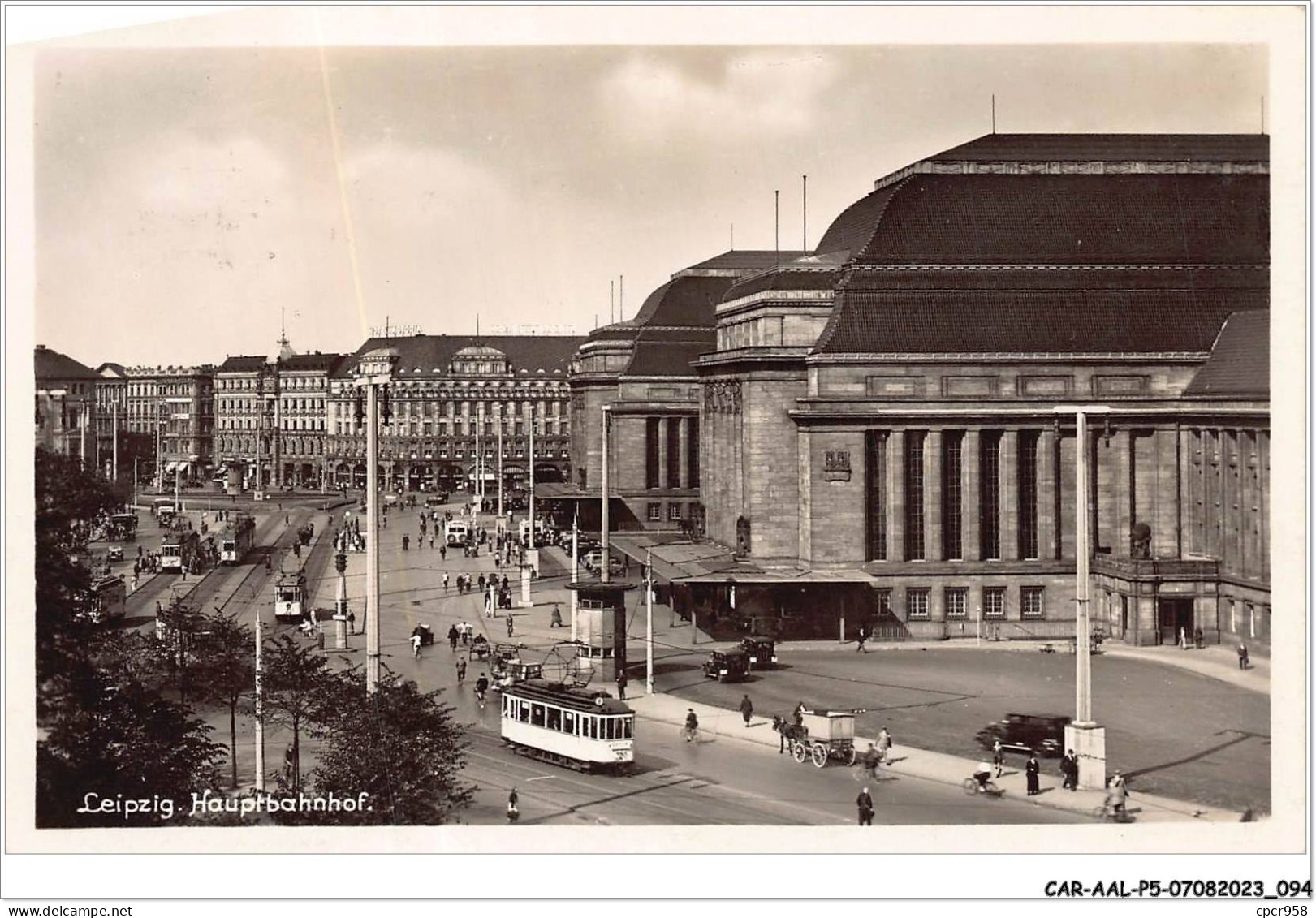 CAR-AALP5-ALLEMAGNE-0400 -  Leipzig.Hauplbahnhof