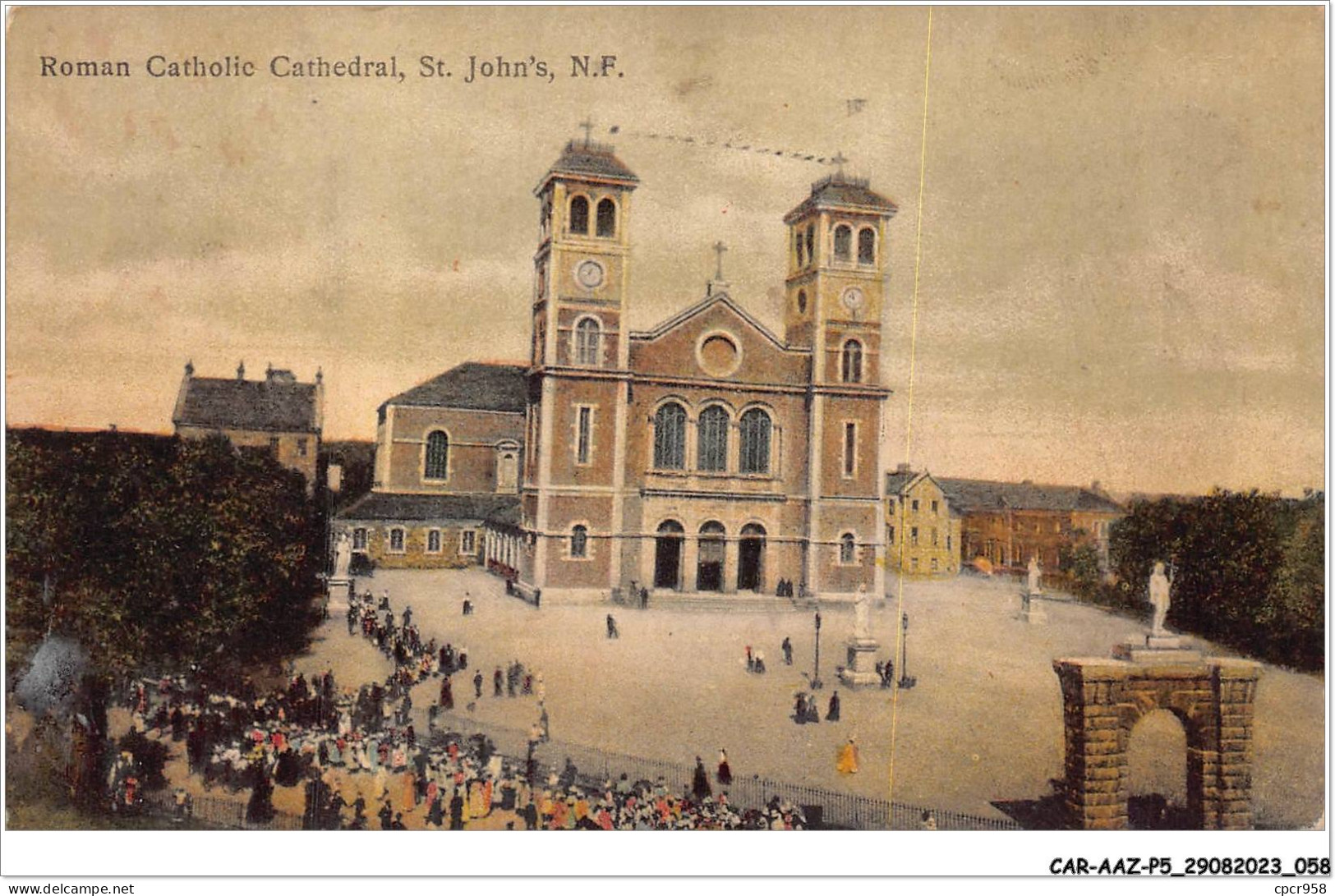 CAR-AAZP5-0365 - CANADA - NOUVELLE-ECOSSE - Romane cattholic cathedral - St john's