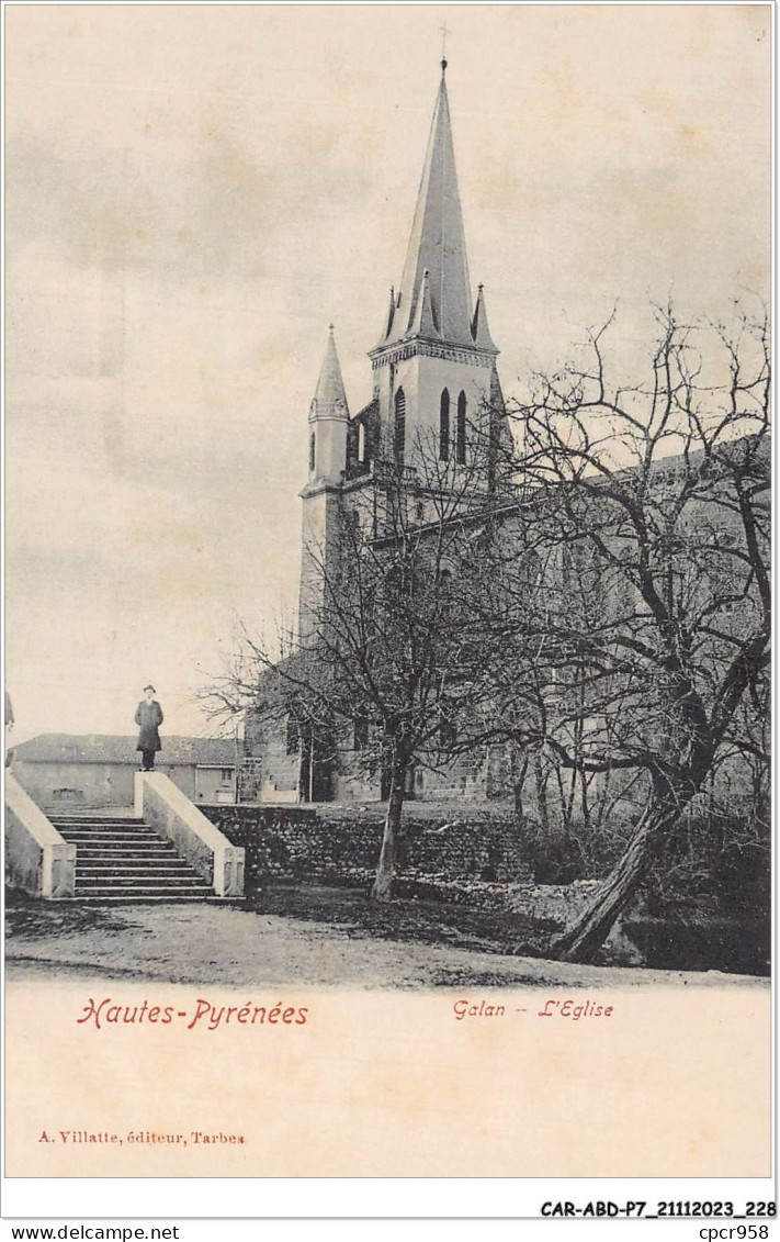CAR-ABDP7-65-0787 - GALAN - L'EGLISE