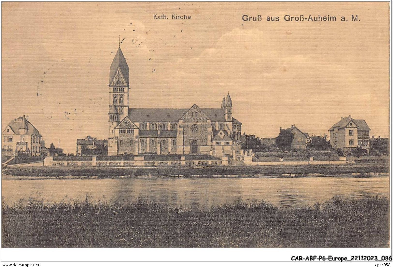 CAR-ABFP6-0643-AUTRICHE - GROBMING - Kath kirche