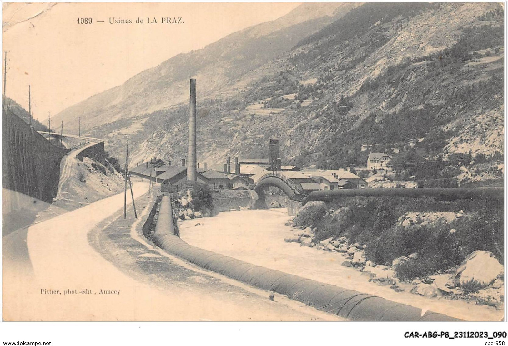 CAR-ABGP8-0819-73 - PRAZ - usines de la praz