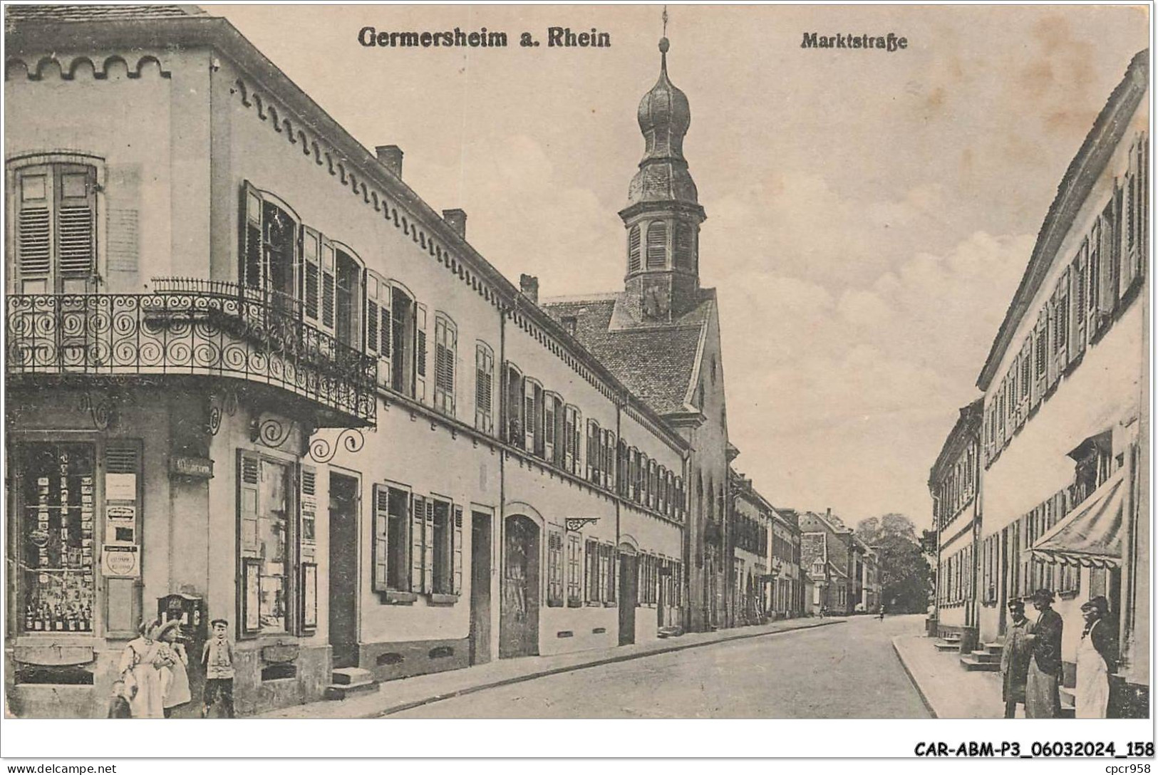 CAR-ABMP3-0271-ALLEMAGNE - Germersheim-a-rhein - Markstrasse