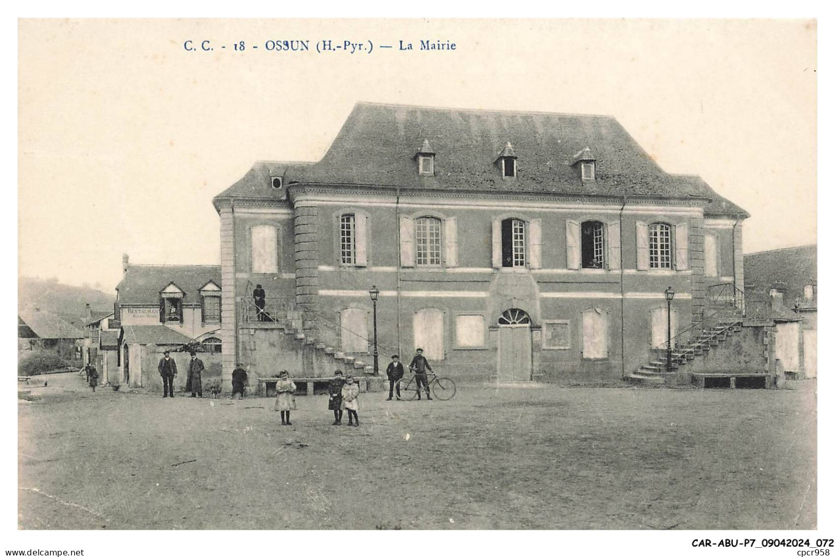 CAR-ABUP7-0585-65 - OSSUN - La mairie