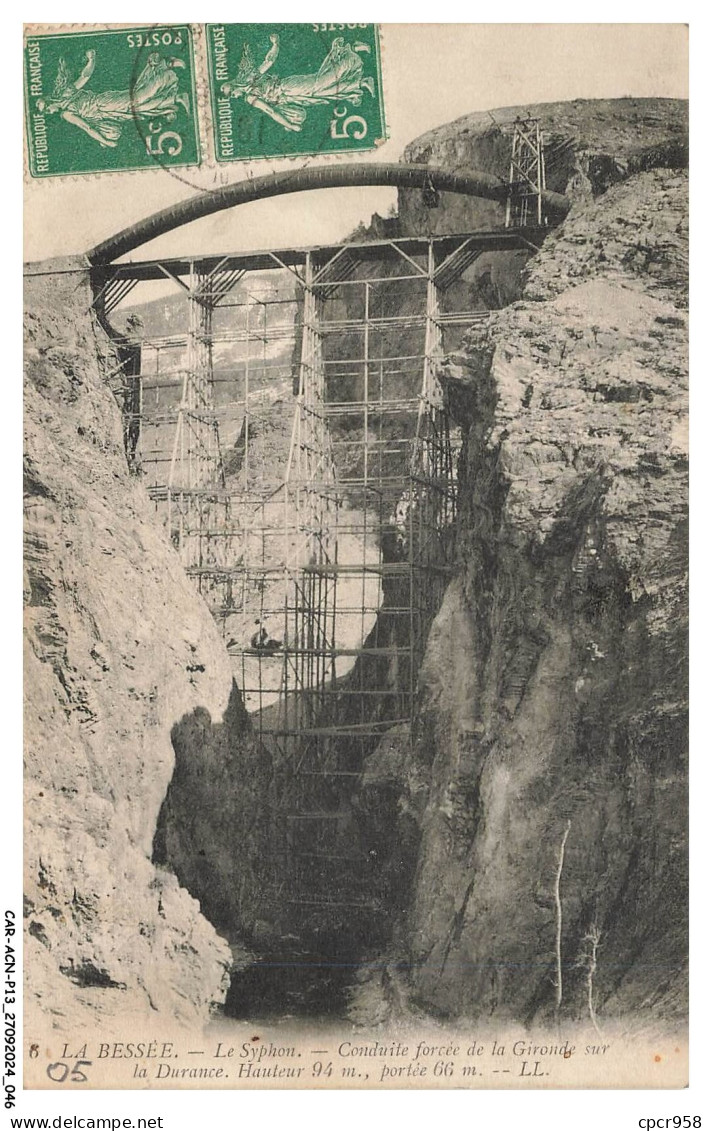 CAR-ACNP13-0891-05 - LA BESSE - le syphon