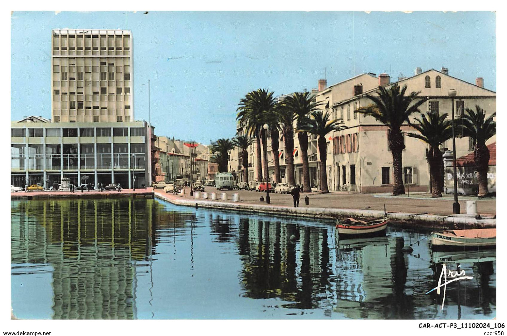 CAR-ACTP3-0189-83 - Côte d'azur - LA SEYNE-SUR-MER - La seine et ses bords