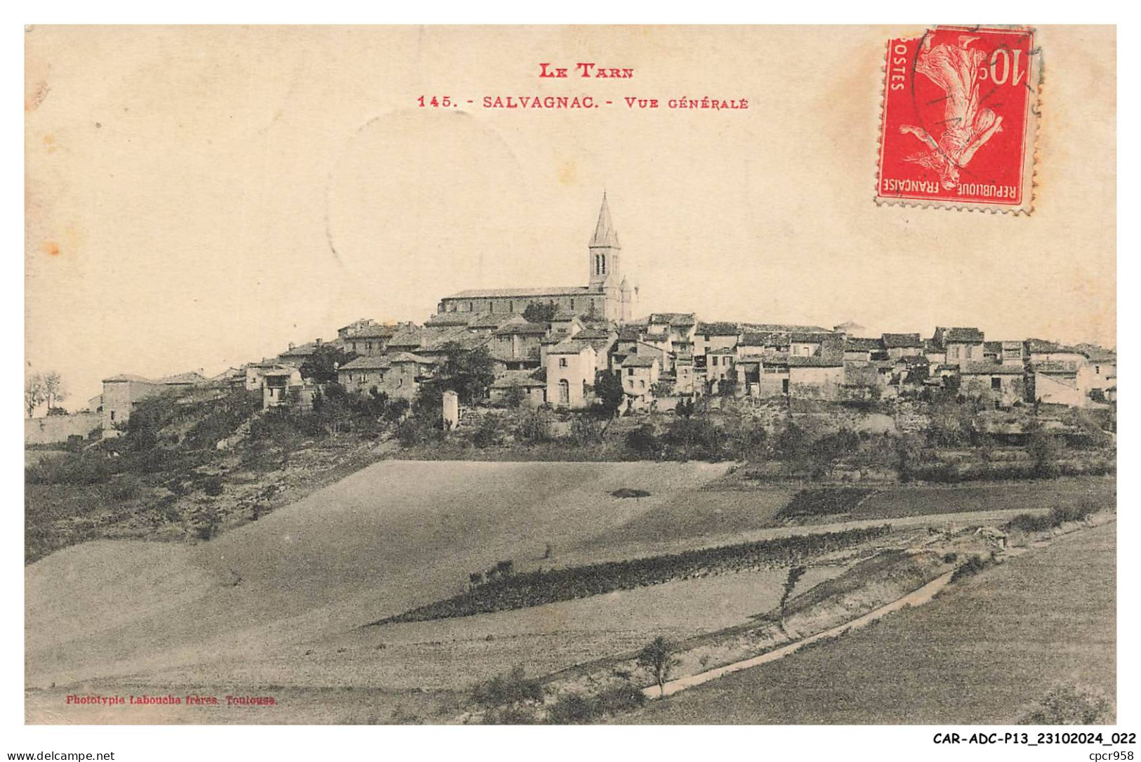CAR-ADCP13-0755-81 - SALVAGNAC - Vue générale