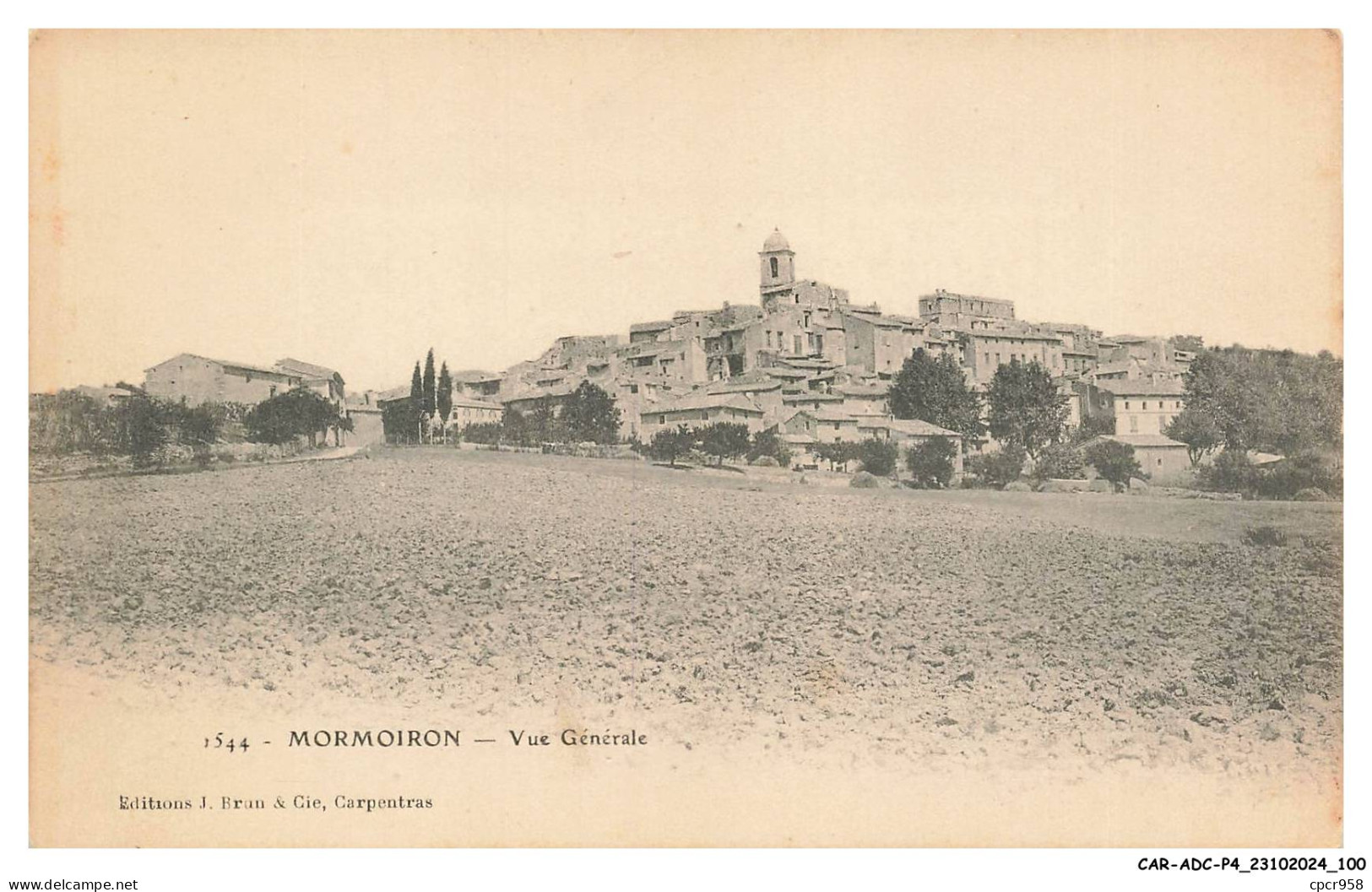 CAR-ADCP4-0288-84 - MORMOIRON - Vue générale