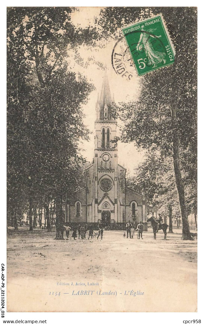 CAR-ADPP9-0525-40 - LABRIT - L'église