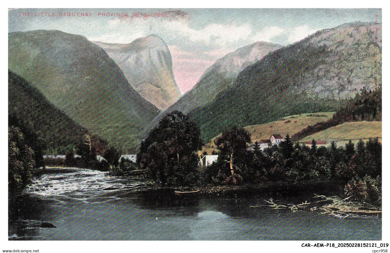 CAR-AEMP18-0983-CANADA - QUEBEC - The little saguenay