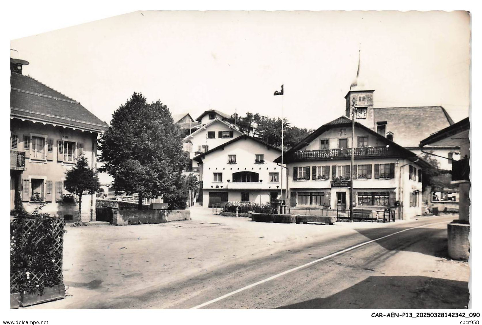 CAR-AENP13-0752-SUISSE - ENNEY - HAUTE-GRUYERE - Vue sur une rue