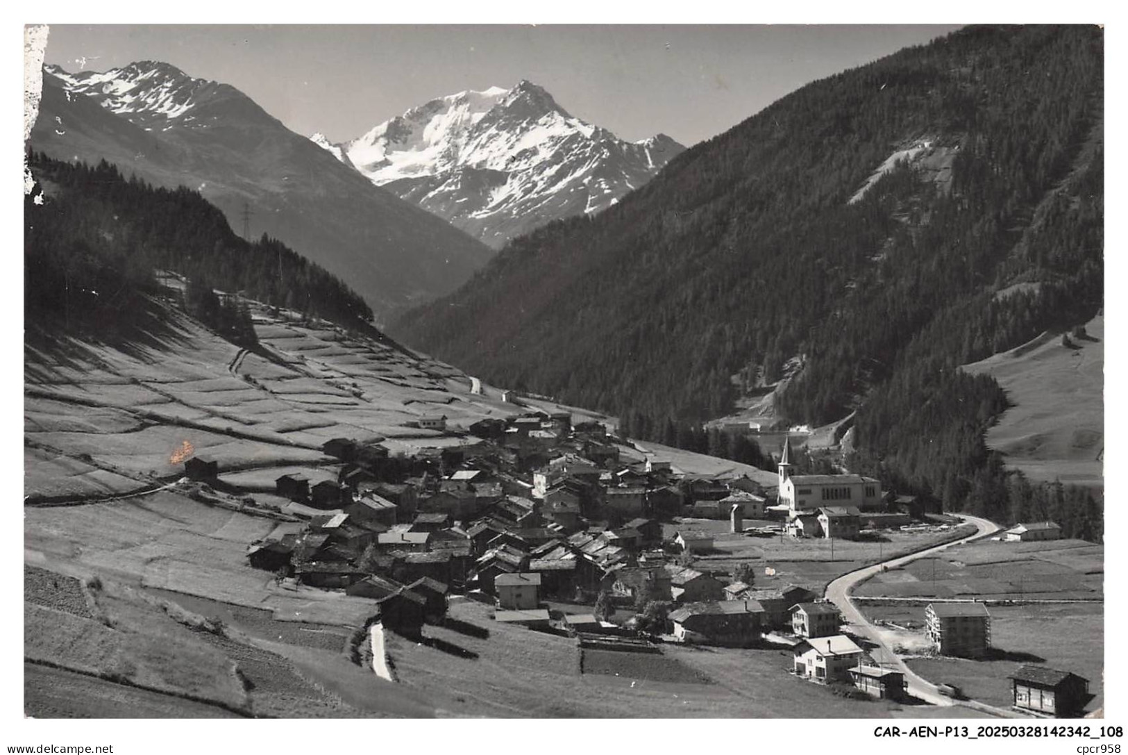 CAR-AENP13-0761-SUISSE - LIDDES - Val d'entremont - Mont vélan